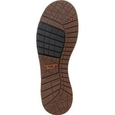 Georgia Men's Amped Lightweight Wedge Steel Toe WaterproofWork Boot - Brown - GB00351 - Overlook Boots