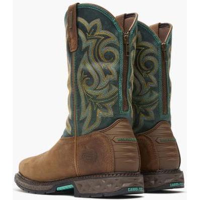Georgia Women's Carbo Tec Lightweight 10" Steel Toe Waterproof Zip Western Work Boot- GB00386 - Overlook Boots
