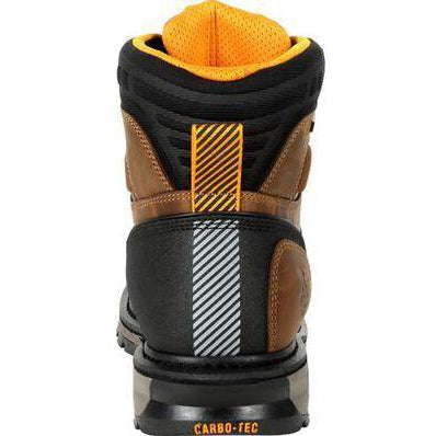 Georgia Men's LTX 6" Composite Toe Waterproof Carbo-Tec Work Boot- Brown - GB00391 - Overlook Boots