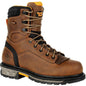 Georgia Men's LTX 8" Soft Toe Waterproof Carbo-Tec Work Boot- Brown - GB00392 8 / Medium / Brown - Overlook Boots