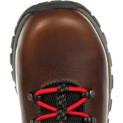 Georgia Men's Eagle Trail 6" Alloy Toe Waterproof Hiker Work Boot - Brown - GB00397 - Overlook Boots