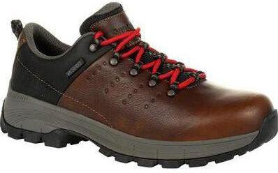 Georgia Men's Eagle Trail Soft Toe Waterproof Oxford Work Shoe - Brown - GB00398 8 / Medium / Brown - Overlook Boots