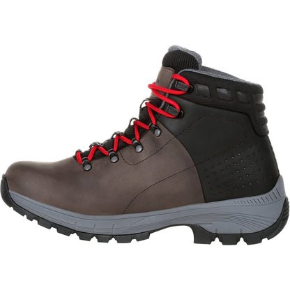 Georgia Men's Eagle Trail 6" Soft Toe Waterproof Work Boot - Brown - GB00399 - Overlook Boots