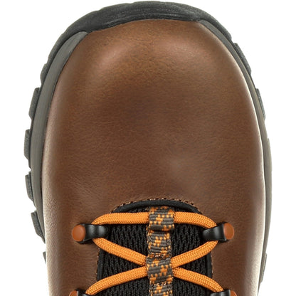 Georgia Men's Eagle Trail 6" Soft toe Waterproof Hiker Work Boot - Brown - GB00402 - Overlook Boots