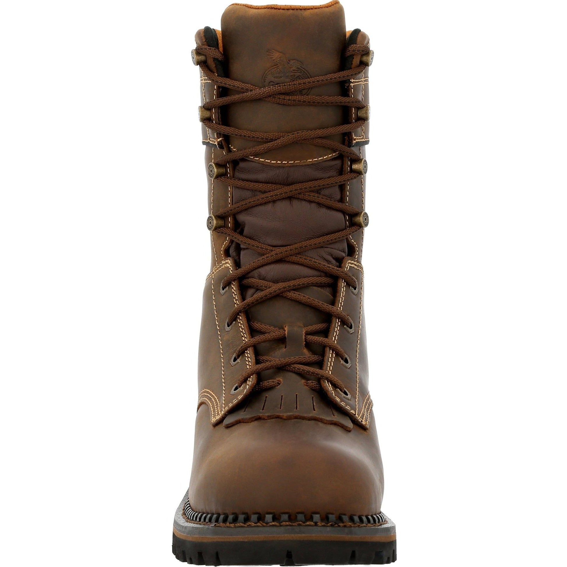 Georgia Men's Amped Lightweight Logger 9" Composite Toe Waterproof 600G Ins Work Boot- GB00491 - Overlook Boots