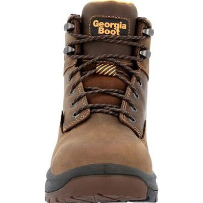 Georgia Men's Boot Ot 6" Waterproof Alloy Toe Work Boot -Brown- GB00522  - Overlook Boots