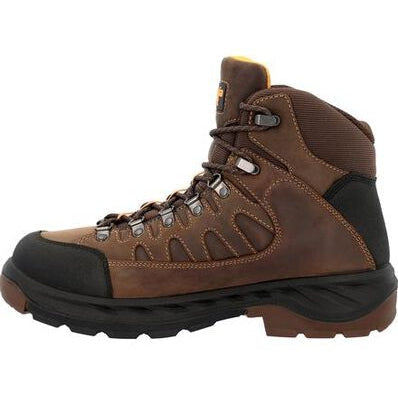 Georgia Men's Ot 6" Waterproof Slip Resistant Hiker Work Boot -Brown- GB00524 - Overlook Boots