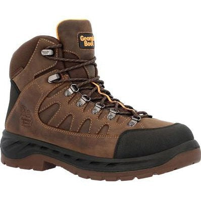 Georgia Men's Ot 6" Waterproof Slip Resistant Hiker Work Boot -Brown- GB00524 - Overlook Boots