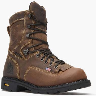 Georgia Men's USA Made Waterproof Logger Work Boot - Brown - GB00538