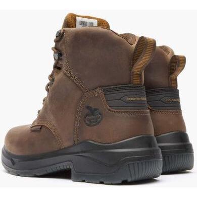 Georgia Men's Flxpoint Ultra 6" Soft Toe Waterproof Work Boot- Black/Brown- GB00551 - Overlook Boots