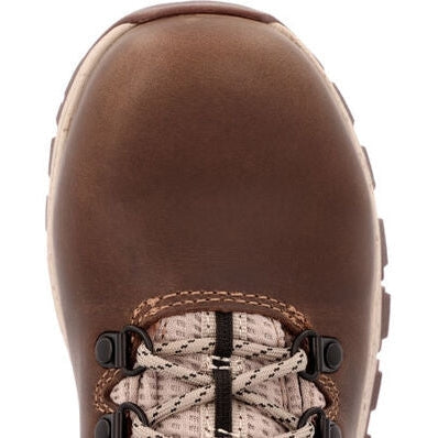 Georgia Women's Eagle Trail 5" Waterproof Alloy Toe Hiker Boot -Brown- GB00556 - Overlook Boots