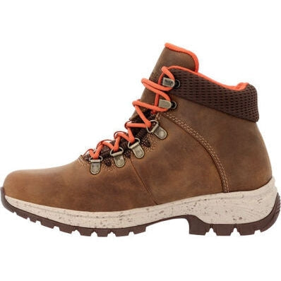 Georgia Women's Eagle Trail Waterproof Hiker Boot -Brown- GB00558  - Overlook Boots