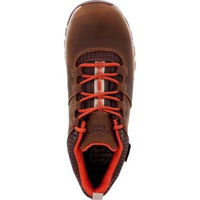 Georgia Women's Eagle Trail 3" Soft Toe Waterproof Work Boot -Brown- GB00602