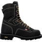 Georgia Men's USA Logger 8" Soft Toe Waterproof Work Boot -Black- GB00603 8 / Medium / Black - Overlook Boots