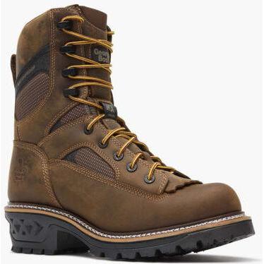 Georgia Men's Ltx Logger 9" Soft Toe Waterproof Work Boot -Horse- GB00616