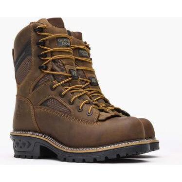 Georgia Men's Ltx Logger 9" Composite Toe Waterproof Work Boot -Brown- GB00617