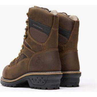 Georgia Men's Ltx Logger 9" Composite Toe Waterproof Work Boot -Brown- GB00617