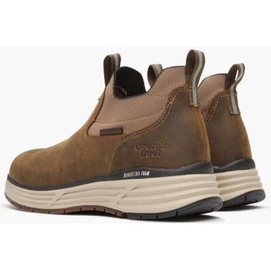 Georgia Men's Durablend Sport 5" Soft Toe Waterproof Work Boot -Brown- GB00626