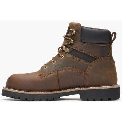 Georgia Men's Core 37 6" Steel Toe Waterproof Work Boot -Brown- GB00636 - Overlook Boots