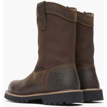 Georgia Men's Core 37 10" Steel Toe Waterproof Work Boot -Brown- GB00639 - Overlook Boots