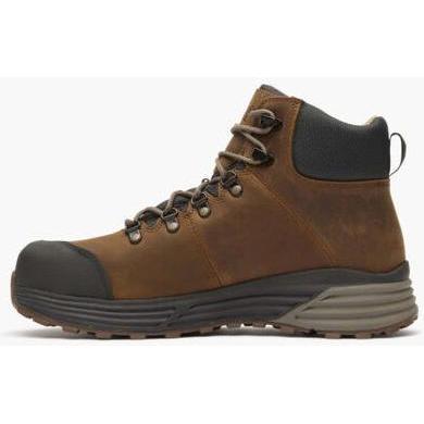 Georgia Men's Durablend 6" Composite Toe Waterproof Hiker Work Boot -Brown- GB00641 - Overlook Boots