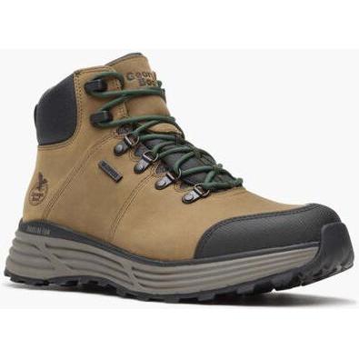 Georgia Men's Durablend Sport 6" Waterproof Hiker Work Boot -Brown- GB00642 8 / Medium / Brown - Overlook Boots
