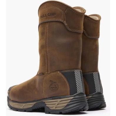 Georgia Men's Durablend Edge 10" Alloy Toe Waterproof Work Boot -Brown- GB00664 - Overlook Boots