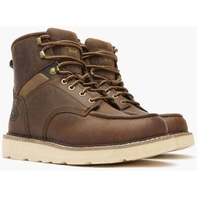 Georgia Men's Core 37 6" Soft Toe Slip Resistant Work Boot - Brown - GB00667 - Overlook Boots