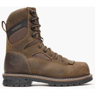 Georgia Men's Logger LTX 9" Composite Toe Waterproof 400G Work Boot -Brown- GB00681 - Overlook Boots
