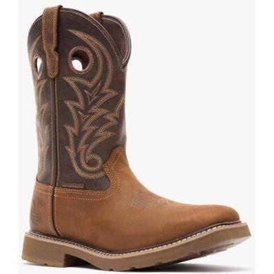 Georgia Men's Core 37 11" Soft Toe Waterproof Western Work Boot -Brown- GB00691 7 / Medium / Brown - Overlook Boots
