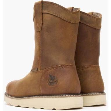 Georgia Men's Core 37 10" Steel Toe Waterproof Pull On Work Boot - Barracuda - GB00696 - Overlook Boots