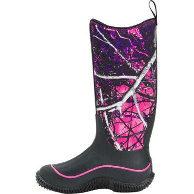 Muck Women's Muddy Girl Hale 15" Soft Toe Waterproof Work Boot -Black- HAWMSMG - Overlook Boots