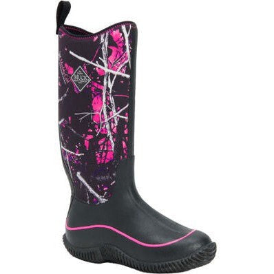 Muck Women's Muddy Girl Hale 15" Soft Toe Waterproof Work Boot -Black- HAWMSMG - Overlook Boots