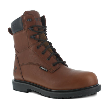 Iron Age Men's Hauler 8" Composite Toe Waterproof Work Boot - Brown - IA0180 6 / Medium / Brown - Overlook Boots