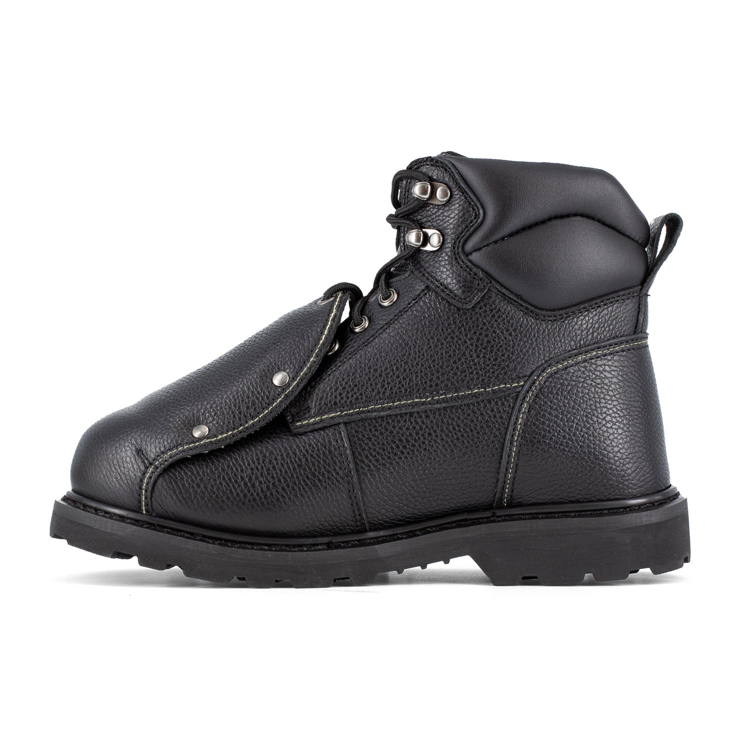 Iron Age Men's Groundbreaker 6" Steel Toe External Work Boot - Black - IA5016 - Overlook Boots