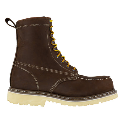 Iron Age Men's Solidifier 8" Composite Toe Waterproof Work Boot - Brown - IA5082 - Overlook Boots