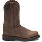 Justin Men's Balusters 11" Slip Resistant Western Work Boot -Brown- 4444 8 / Medium / Brown - Overlook Boots