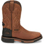 Justin Men's Dallen 11" Nano Composite Toe Western Work Boot -Brown- SE4215 8 / Medium / Brown - Overlook Boots