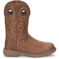 Justin Men's Rush 11" Nano Composite Toe Western Work Boot -Brown- SE4334 8 / Medium / Brown - Overlook Boots