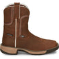 Justin Women's Rush 8" Waterproof Western Work Boot -Brown- SE4359 6 / Medium / Brown - Overlook Boots
