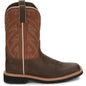 Justin Men's Electrician 11" Western Work Boot - Brown - SE4560 8 / Medium / Brown - Overlook Boots
