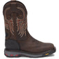 Justin Men's Driscoll 11" Western Work Boot - Pecan Brown - WK2110 8 / Medium / Brown - Overlook Boots