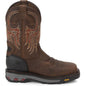 Justin Men's Driscoll 11" Steel Toe Western Work Boot -Brown- WK2111 8 / Medium / Brown - Overlook Boots