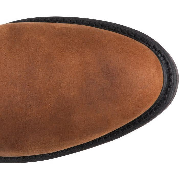 Justin Men's Conductor 10" Steel Toe Western Work Boot - Brown - OW4764 - Overlook Boots