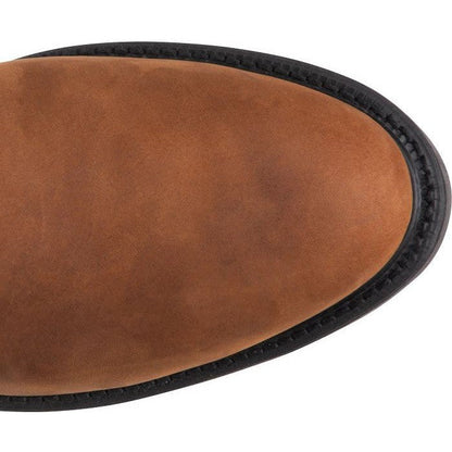 Justin Men's Conductor 10" Steel Toe Western Work Boot - Brown - OW4764 - Overlook Boots