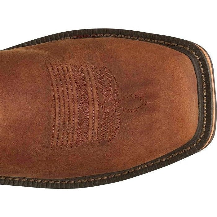 Justin Men's Resistor 11" Nano Composite Toe Western Work Boot -Blue - CR4010 - Overlook Boots