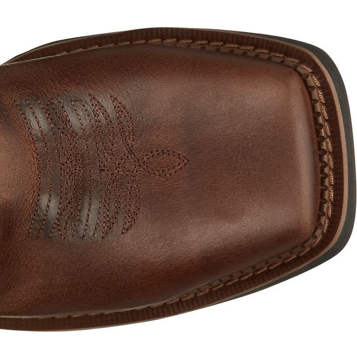 Justin Women's Lathey 8" Nano Composite Toe Western Work Boot -Brown- GY9962 - Overlook Boots