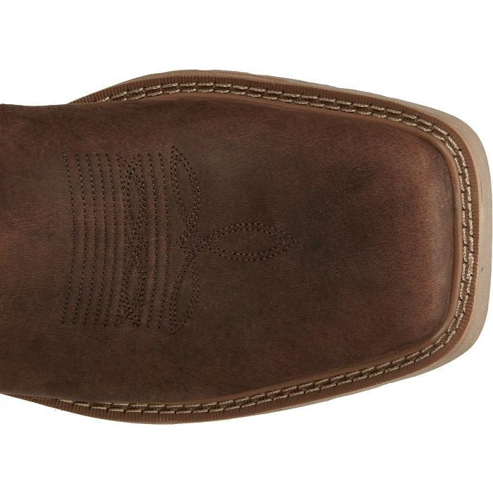 Justin Men's All Round 11" Waterproof Western Work Boot -Brown- SE3114 - Overlook Boots