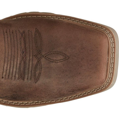 Justin Men's All Round 10" Waterproof Steel Toe Western Work Boot -Brown- SE3115 - Overlook Boots