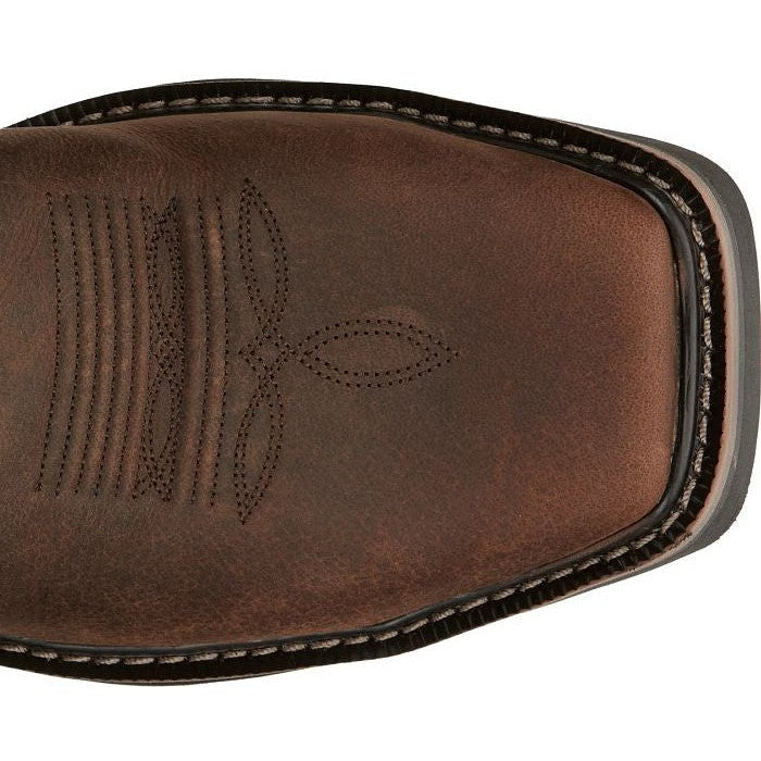 Justin Men's Driller II 11" Waterproof Steel Toe Western Work Boot -Brown- SE3117 - Overlook Boots